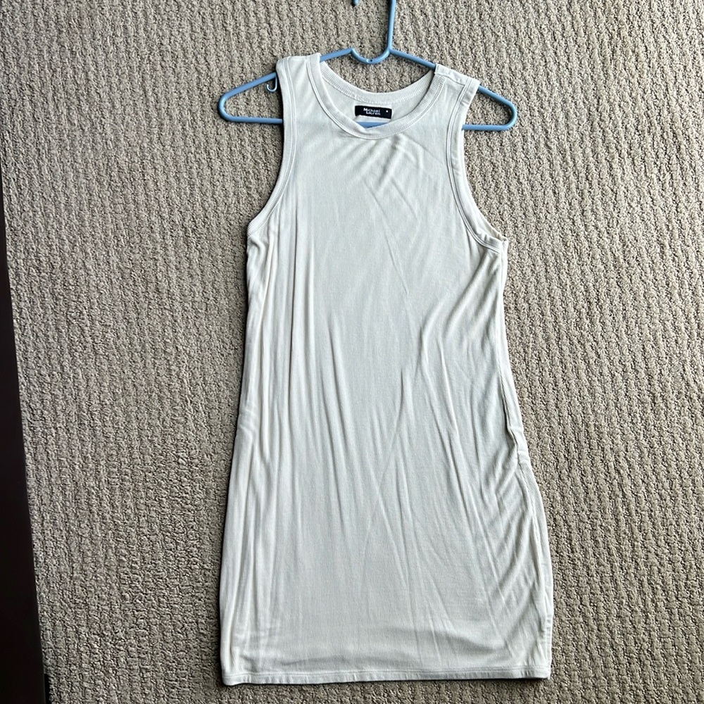 Michael Lauren ribbed dress